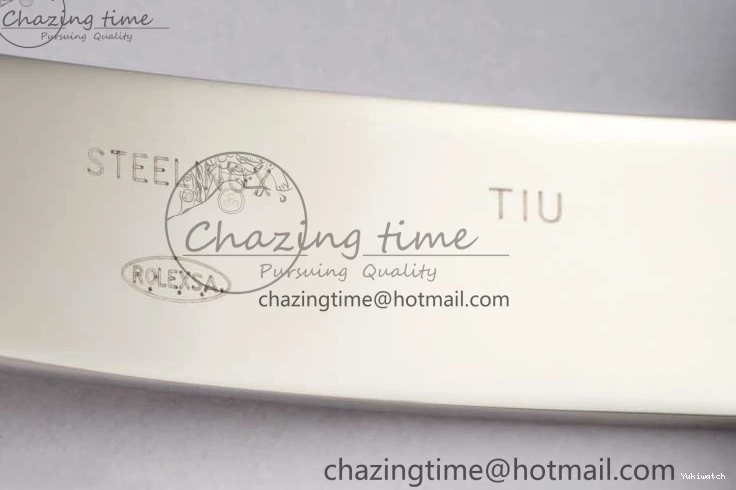 DIWF 904L SA3235 1:1 YG DateJust on Steel Bracelet Jubilee 36mm Best SS Markers Gray Dial Edition Green 0404